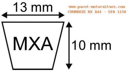 708-courroie-mx-a44-spa-1150
